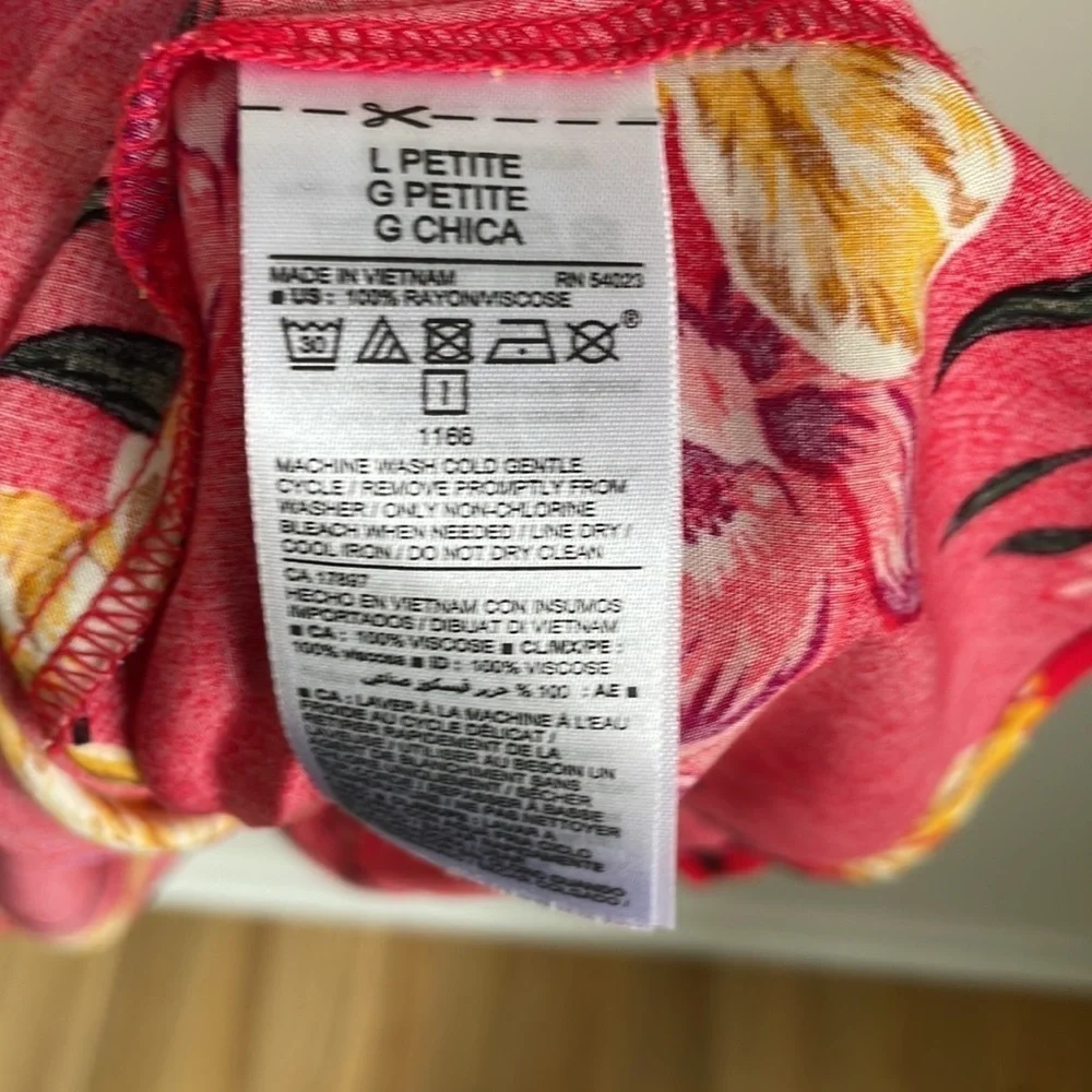 Old Navy pink floral dress